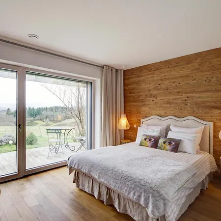 En Bois Avec Piscine Naturelle, 3 Avec Terrasses Privatives - Fr-1-496-258 Holiday home Champoly